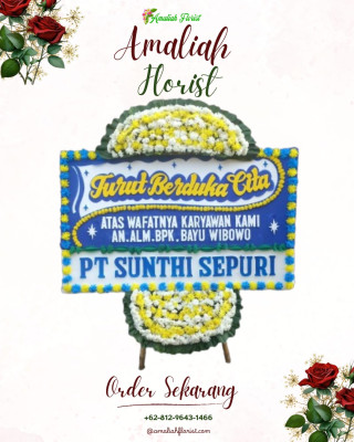 Papan Bunga Duka di Latuppa